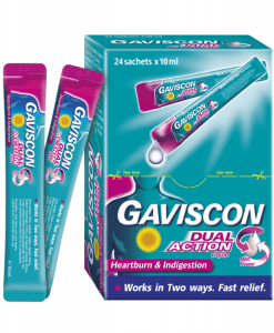  GAVISCON DUAL ACTION SACHETS 24/10ML 