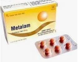  Metalam (Diclofenac kali 25mg) H/6viên (LÔ 2) 