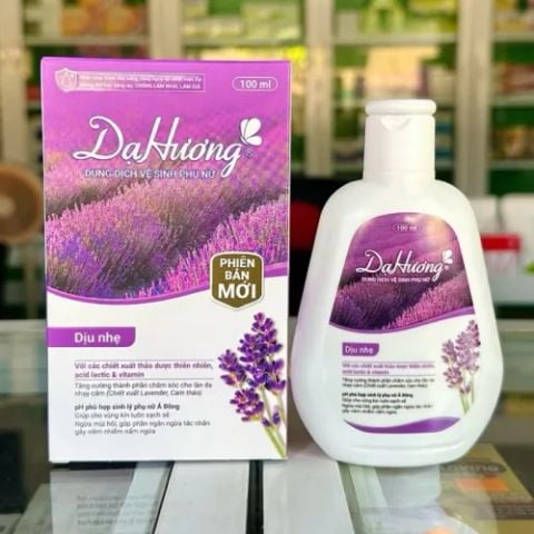  Dung dịch vệ sinh phụ nữ Dạ Hương dịu nhẹ 100ml ( new) 