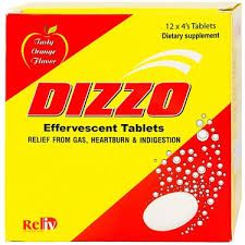 Dizzo effervescent tablets reliv (h/48v)