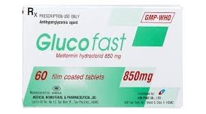  Glucofast 850mg mebiphar (h/60v) 