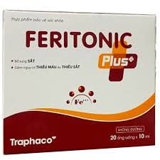 Bổ sung Sắt ngừa thiếu máu Feritonic Plus Traphaco (H/20o/10ml)
