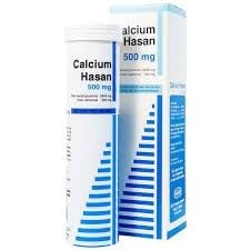  Calcium hasan 500mg (t/20v) 