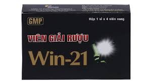  Viên giải rượu Win-21 (8%) H/4v - T/40h Asiapharmacy 