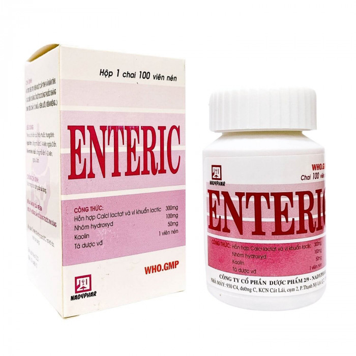 Enteric nén nadyphar (c/100v)