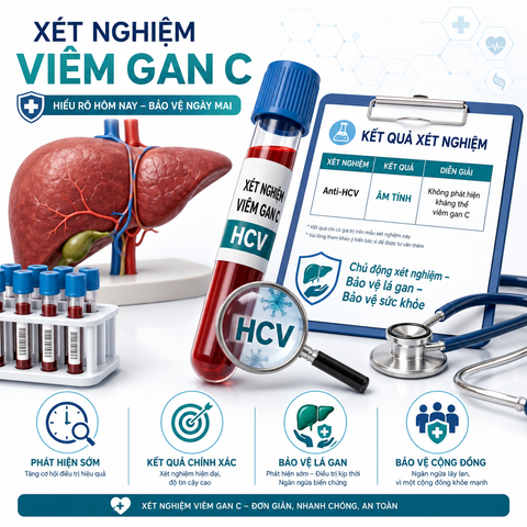 Xét Nghiệm Viêm Gan Siêu Vi C