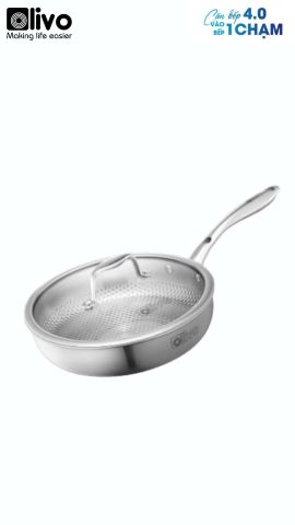 Chảo INOX OLIVO STEVE 2455 PRO