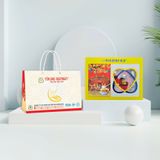 Tổ yến chưng sẵn BESTNEST Hội An 18% Đông trùng hạ thảo - Hộp cứng 8 hũ (kèm túi)