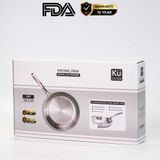 Chảo Inox Cao Cấp KU3326 size 24 (LFGB)