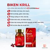 Thực phẩm bảo vệ sức khỏe BIKEN KRILL (Bổ sung Omega-3 nhuyễn thể)