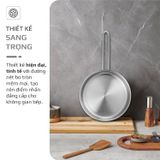 CHẢO INOX OLIVO P2055 Kèm nắp