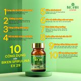 Viên uống tăng cường sức đề kháng và phục hồi thể lực BIKEN SPIRULINA EX 29