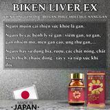 Thực phẩm bảo vệ sức khỏe: BIKEN LIVER EX