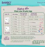 Tã Quần trẻ em số 4- Bambo Nature size 4, Từ 7-12kg, 20 miếng/gói, bao bì màu xanh