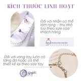  Vòng Tay Black Friday 026 Đá Ưu Linh Xanh Charm Ngẫu Nhiên SP008367 Gypsy.lala 