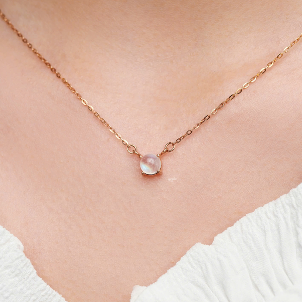  Dây Chuyền Vàng 10K Full Moon 