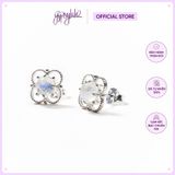  Bông Tai Bạc 4 Leaf Cỏ 4 Lá Ánh Trăng SP007023 Gypsy.lala 