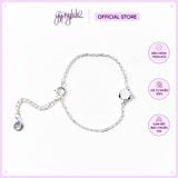  Dây Chuyền Bạc Cao Cấp SETF14 Đá Ánh Trăng GYPSYLALA - Thiết Kế Tối Giản – Nữ Tính - Không Kị Mệnh – Năng Lượng Dịu Êm 