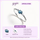  Nhẫn Bạc Crystal Charm Silver Gypsy.lala 