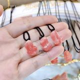  Dây Chuyền Tỳ Hưu Đá Đào Hoa (Rhodochrosite) SP001222 Gypsy.lala 