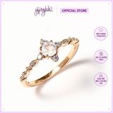  Nhẫn Bạc Infinity Moonstone/ Citrine/ Topaz Gold Gypsy.lala 