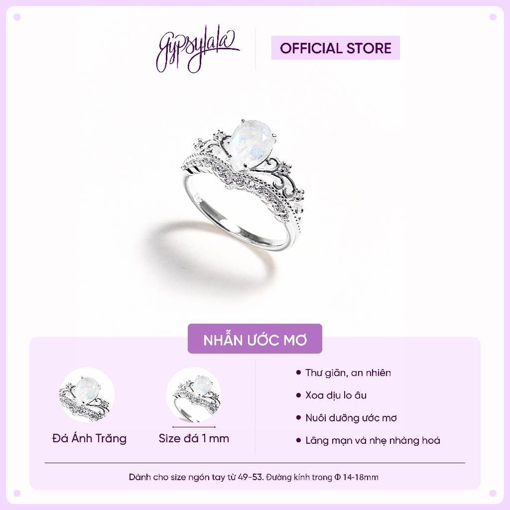  Nhẫn bạc 925 Vương Miện Gypsy.lala 
