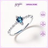  Nhẫn Bạc Infinity Moonstone/ Citrine/ Topaz Silver Gypsy.lala 