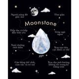  Mặt Dây Chuyền Ngôi Sao Đá Ánh Trăng SP005657 Gypsy.lala 