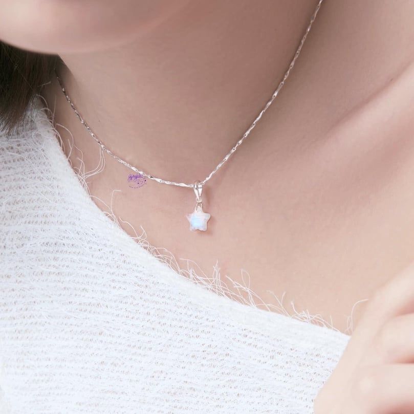  Mặt Dây Chuyền Ngôi Sao Đá Ánh Trăng SP005657 Gypsy.lala 