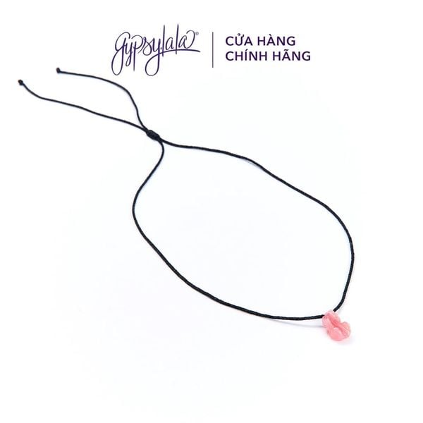  Dây Chuyền Tỳ Hưu Đá Đào Hoa (Rhodochrosite) SP001222 Gypsy.lala 