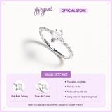  Nhẫn Bạc Infinity Moonstone/ Citrine/ Topaz Silver Gypsy.lala 