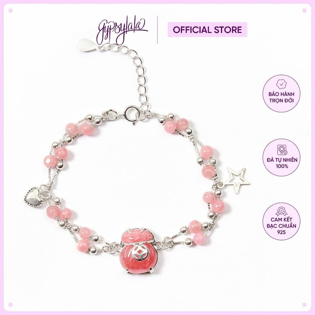  Lắc Tay Embrace Túi Lộc Nhiều Màu SP007919 Gypsy.lala 