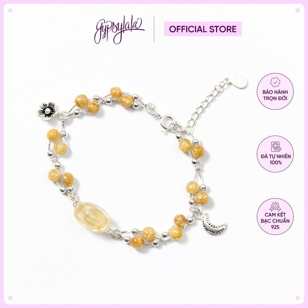  Lắc Tay Embrace Thỏi Vàng Nhiều Màu SP008039 Gypsylala 