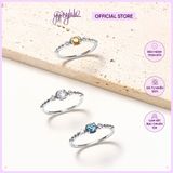  Nhẫn Bạc Crystal Charm Silver Gypsy.lala 