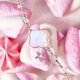  Vòng Tay Cỏ Bốn Lá Đá Kim Cương Thô Thiên Nhiên May Mắn SP005798 Gypsy.lala 