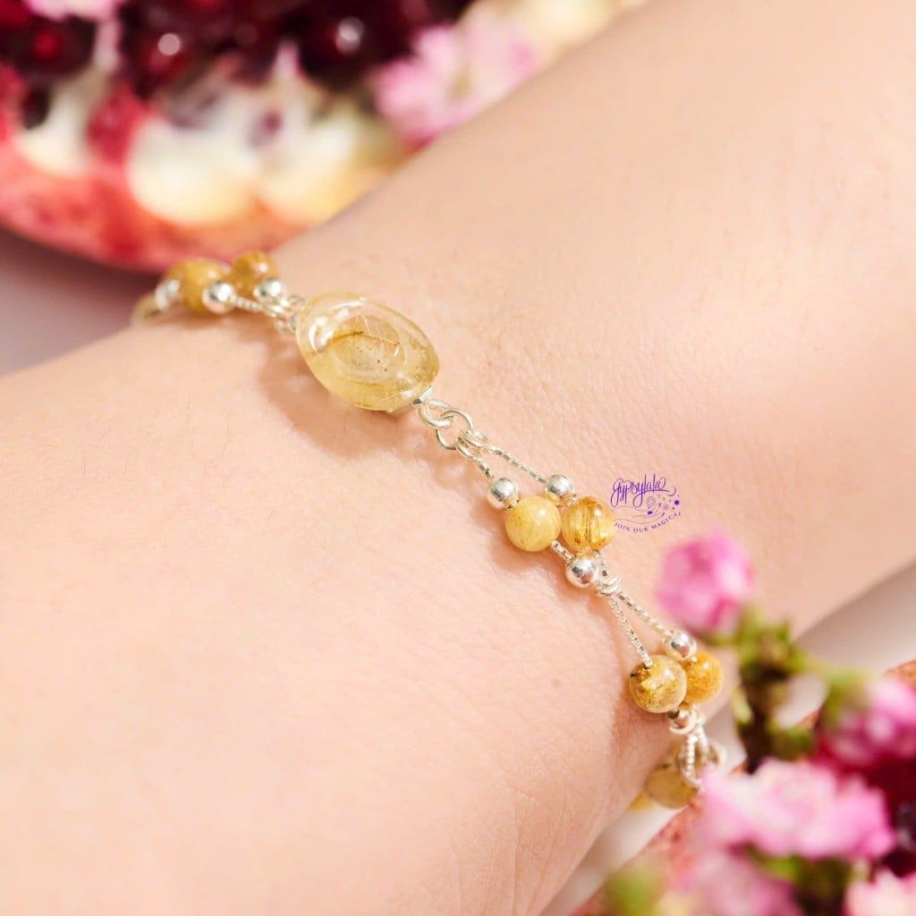  Lắc Tay Embrace Thỏi Vàng Nhiều Màu SP008039 Gypsylala 