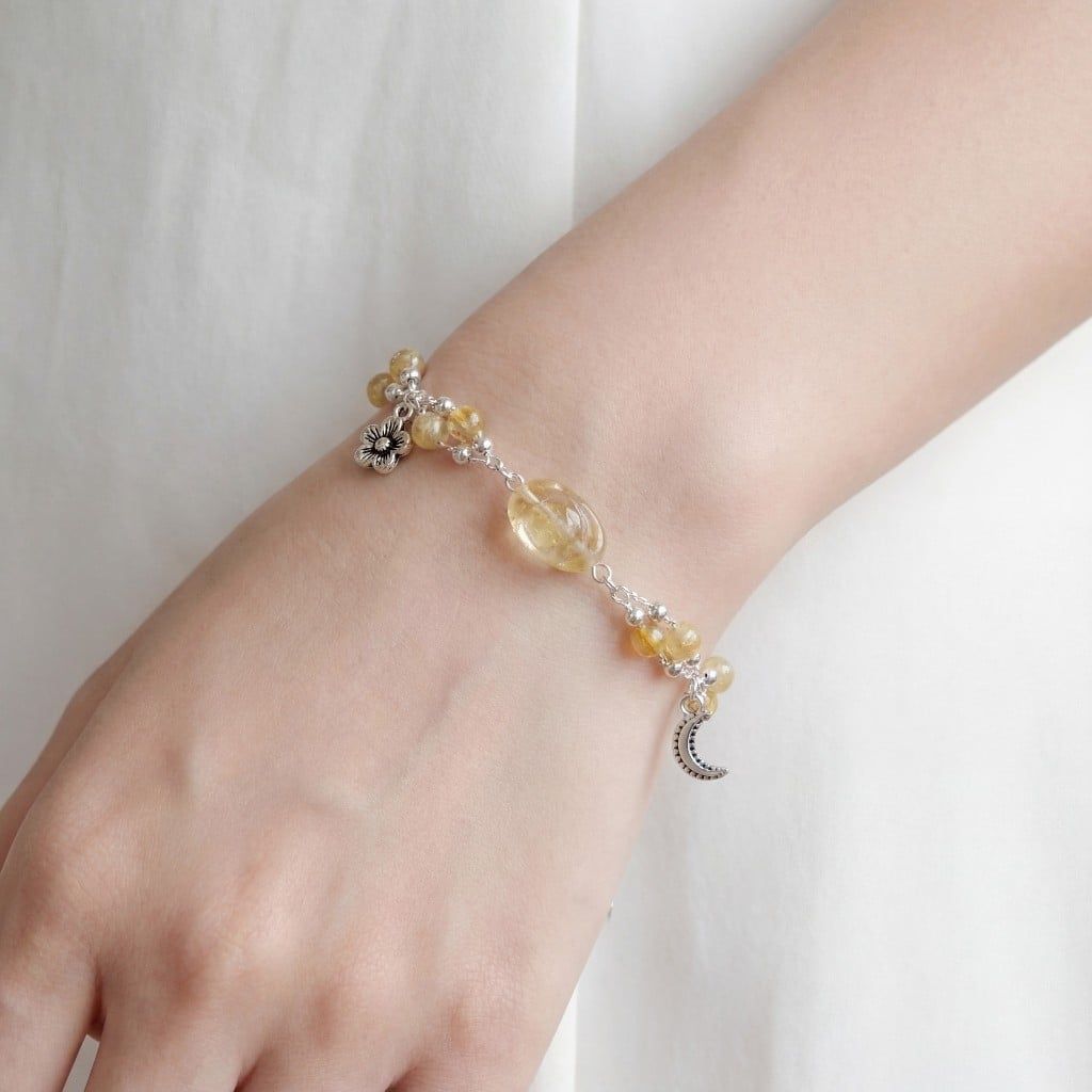  Lắc Tay Embrace Thỏi Vàng Nhiều Màu SP008039 Gypsylala 