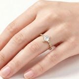  Nhẫn Bạc Infinity Moonstone/ Citrine/ Topaz Gold Gypsy.lala 