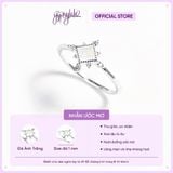 Nhẫn Bạc Brilliant Topaz/ Ánh Trăng/ Thạch Anh Vàng/ Thạch Anh Xanh Silver Plated Gypsy.lala 