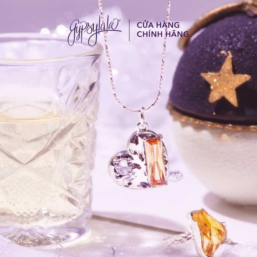  Mặt Dây Chuyền Love Of My Life Đá Citrine SP005466 Gypsy.lala 