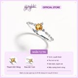  Nhẫn Bạc Infinity Moonstone/ Citrine/ Topaz Silver Gypsy.lala 