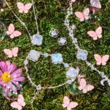  Bông Tai Bạc 4 Leaf Cỏ 4 Lá Ánh Trăng SP007023 Gypsy.lala 