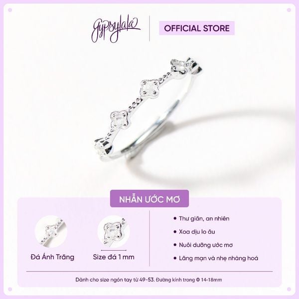  Nhẫn Bạc Lucky Ring Silver SP006451 Gypsy.lala 