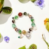  Vòng Tay Thiết Kế Nữ Summer Spark Đá Fluorite SP008232 Gypsy.lala 