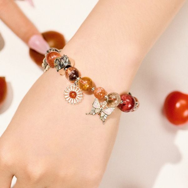  Vòng Tay Thiết Kế Nữ Sunny Hugs Đá Suntone SP008234 Gypsy.lala 