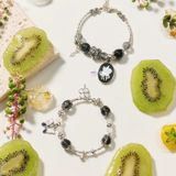  Vòng Tay Thiết Kế Nữ Beachy Vibes Đá Thạch Anh Tóc Đen SP008240 Gypsy.lala 