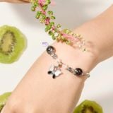  Vòng Tay Thiết Kế Nữ Prosperity Path Đá Thạch Anh Tóc Đen SP007810 Gypsy.lala 