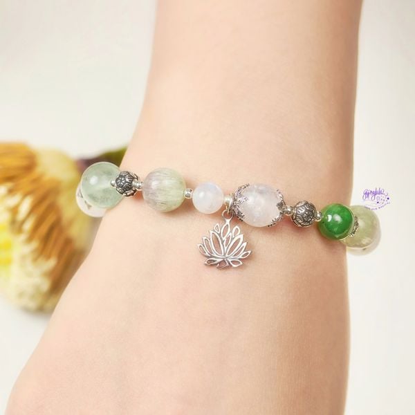  Vòng Tay Thiết Kế Nữ Lotus Whisper SP008285 Gypsy.lala 