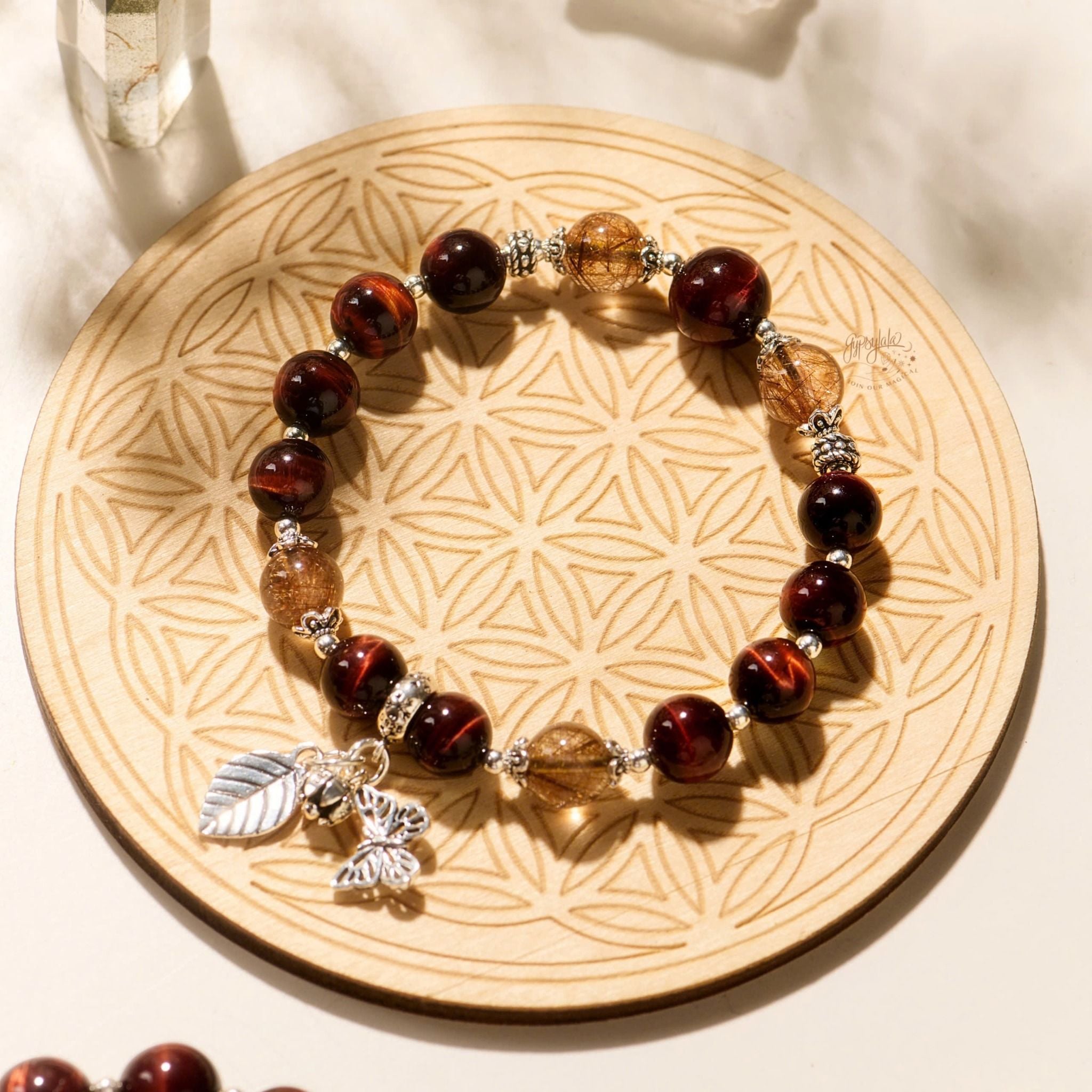  Vòng Tay Thiết Kế Nữ Peaceful Aura SP008303 Gypsy.lala 