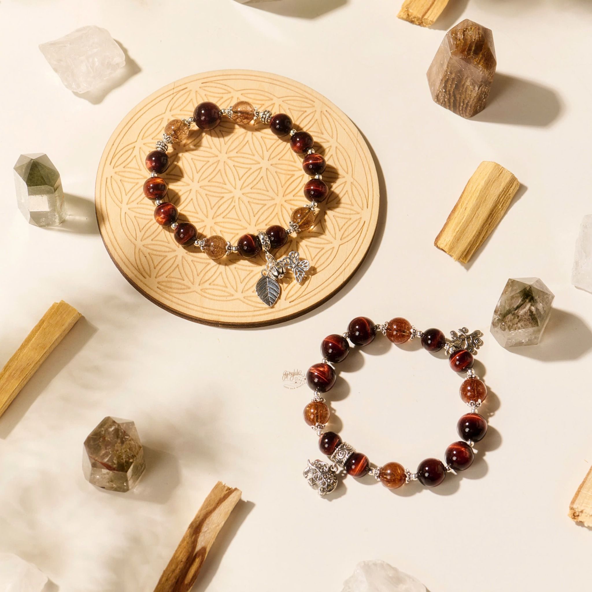  Vòng Tay Thiết Kế Nữ Peaceful Aura SP008303 Gypsy.lala 